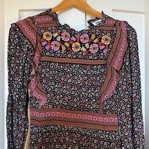 Floral Bohemian Maxi Dress Size Medium (In Loom) - Worn Once Only